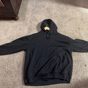 Black hoodie